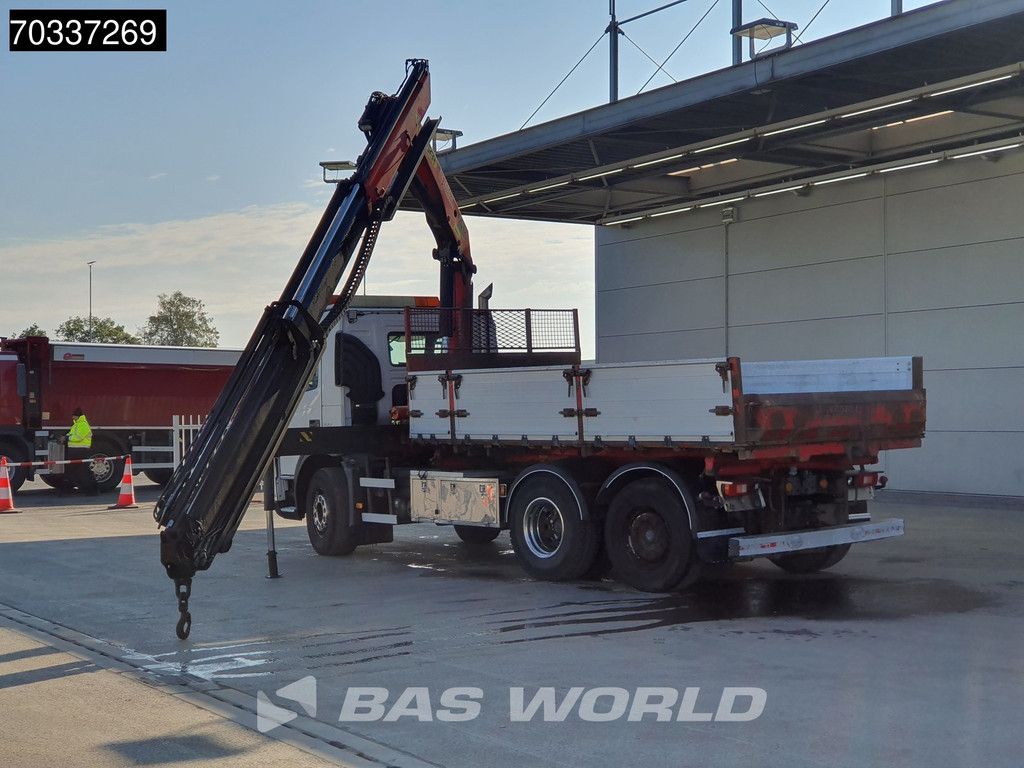 Volvo FM FM9 300 6X2 Palfinger PK16502 Crane Kran Remote 8m3 tipper Lift+steering Euro 3