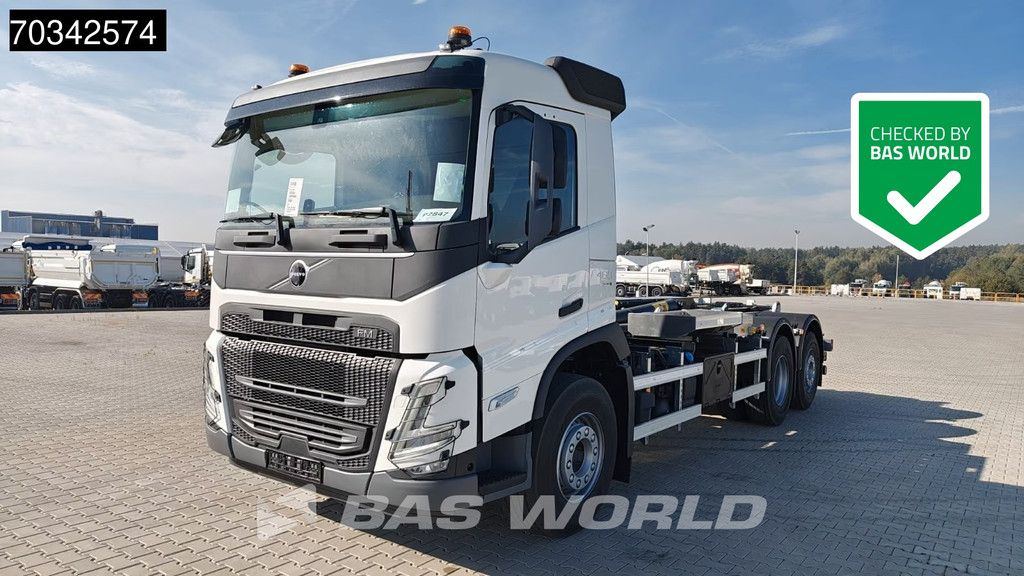 Volvo FM FM 460 6X2 NEW! HYVA 20-60S Containersystem Lift+steering axle Automatic VEB Euro 6