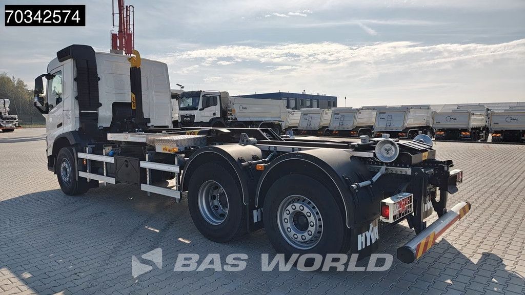 Volvo FM FM 460 6X2 NEW! HYVA 20-60S Containersystem Lift+steering axle Automatic VEB Euro 6