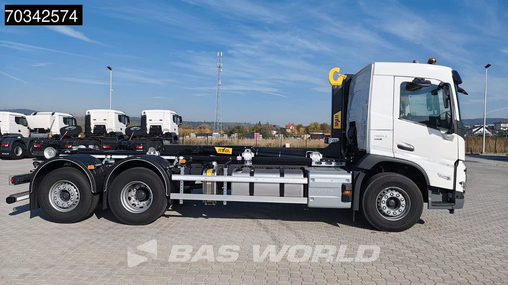Volvo FM FM 460 6X2 NEW! HYVA 20-60S Containersystem Lift+steering axle Automatic VEB Euro 6