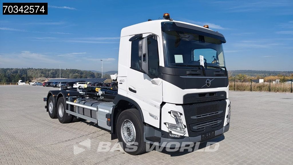 Volvo FM FM 460 6X2 NEW! HYVA 20-60S Containersystem Lift+steering axle Automatic VEB Euro 6