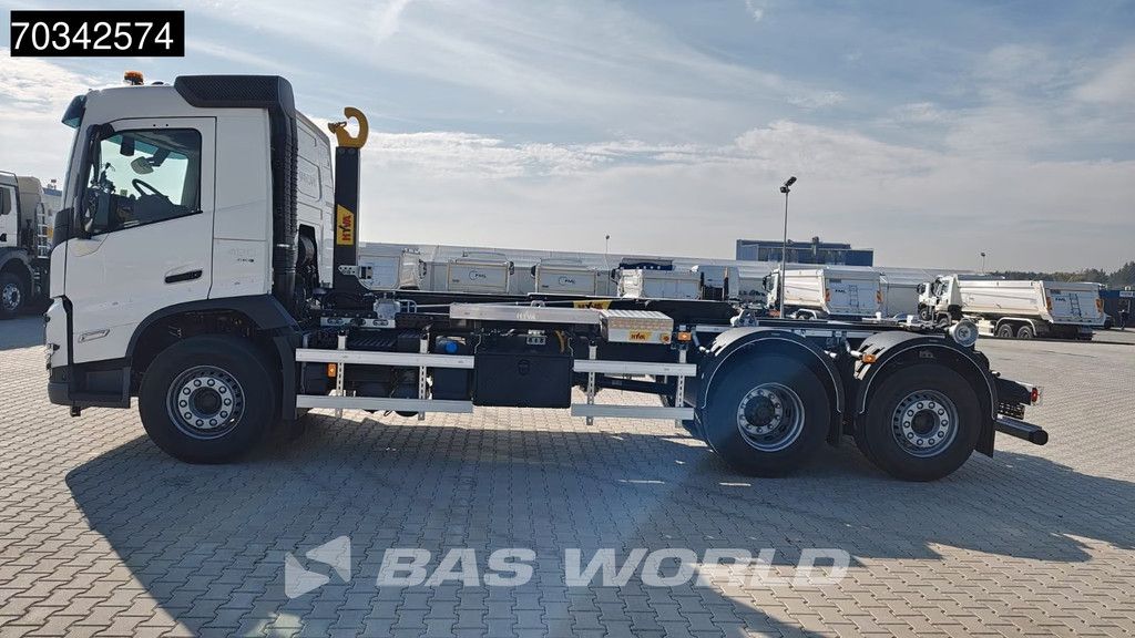 Volvo FM FM 460 6X2 NEW! HYVA 20-60S Containersystem Lift+steering axle Automatic VEB Euro 6