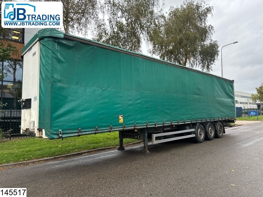 Lecitrailer Tautliner Lift Axle, Dhollandia