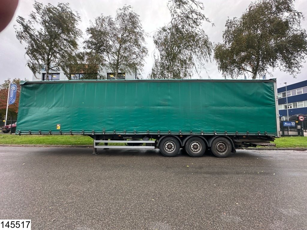 Lecitrailer Tautliner Lift Axle, Dhollandia