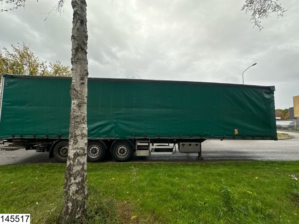 Lecitrailer Tautliner Lift Axle, Dhollandia