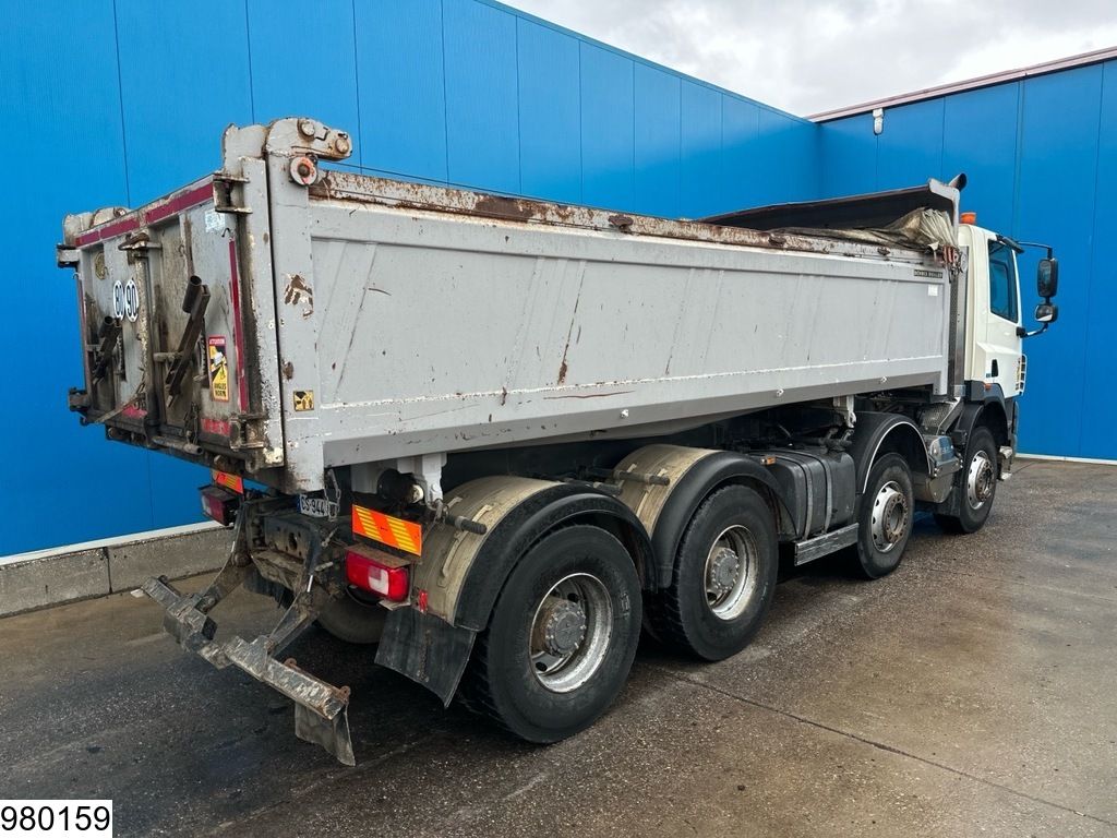 DAF CF 410 EURO 5, 8x4, Meiller, Steel suspension