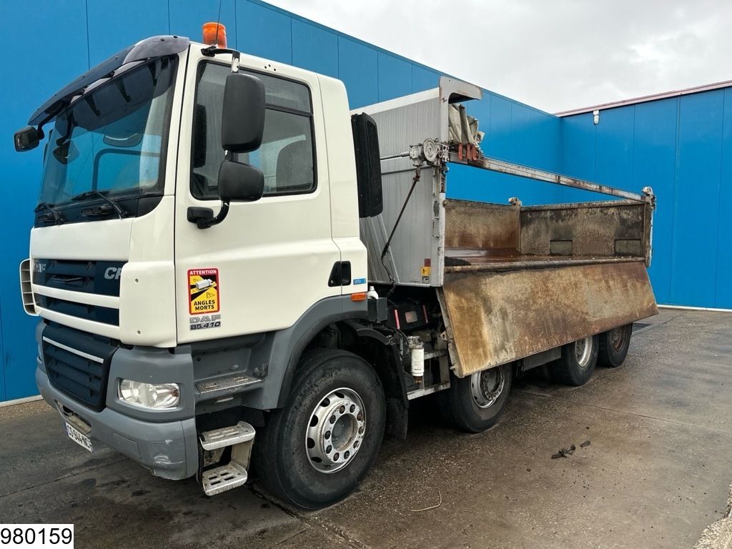 DAF CF 410 EURO 5, 8x4, Meiller, Steel suspension