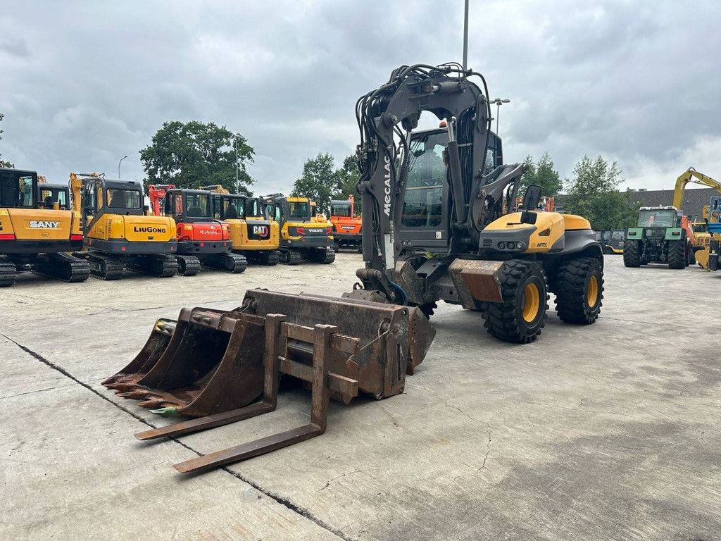 Bandenkraan Mecalac 12MTX Diesel 2016