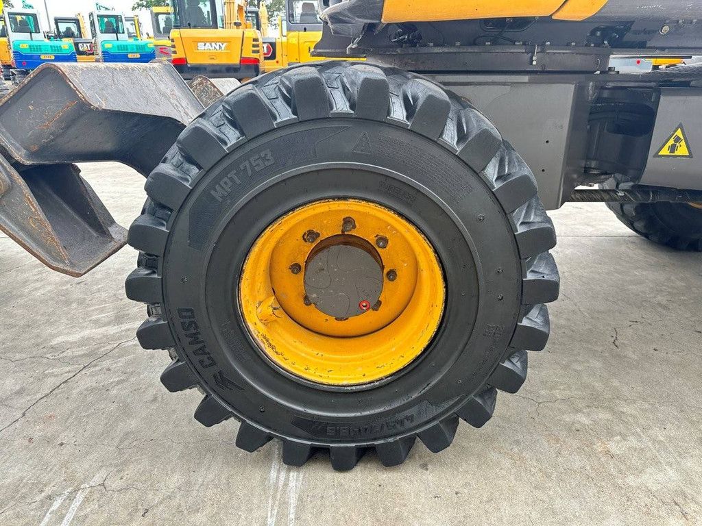 Bandenkraan Mecalac 12MTX Diesel 2016