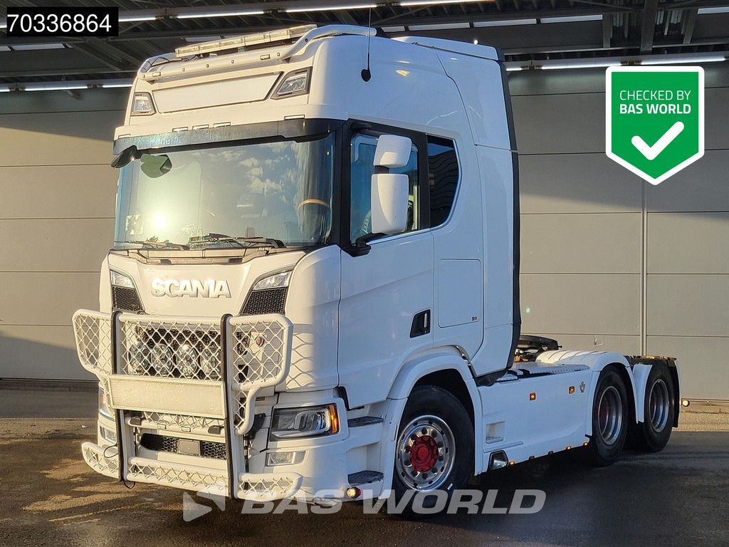 Scania R R580 6X4 Retarder Hydraulik Full-Air Leder Navi ACC