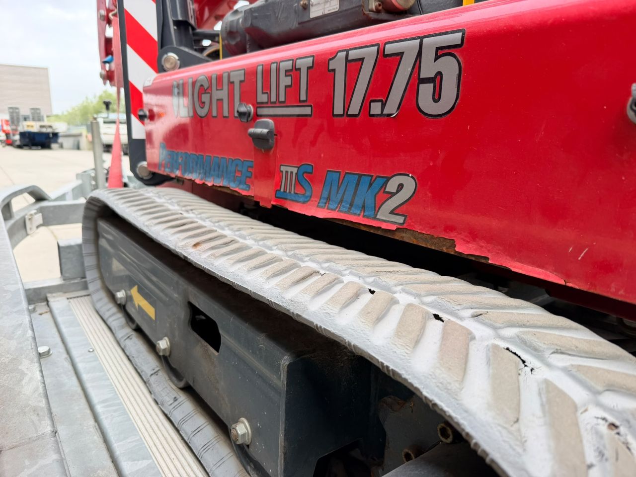 HINOWA Lightlift 17.75 2017 inclusief Weijer trailer