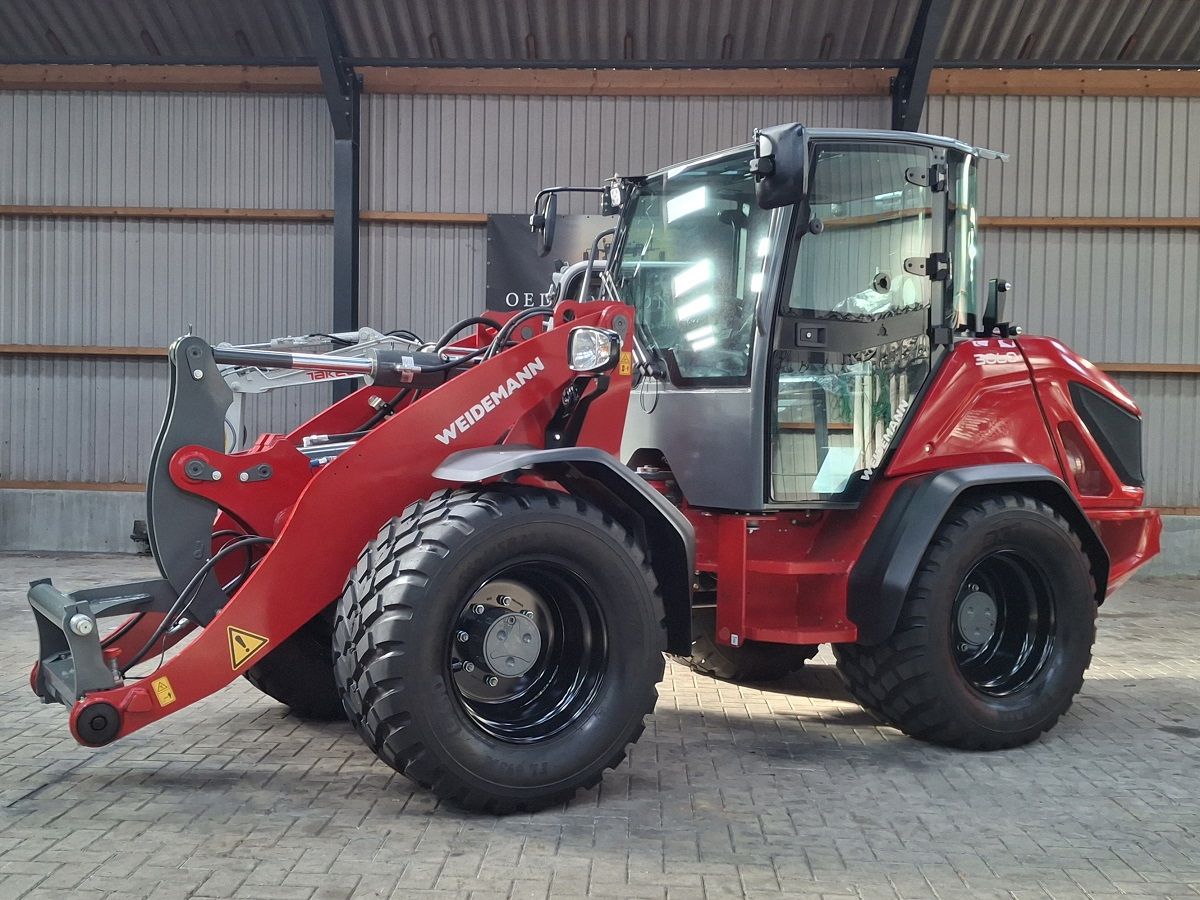 Weidemann 3060 wiellader, shovel, BJ2025, 30KM/H, Demo!
