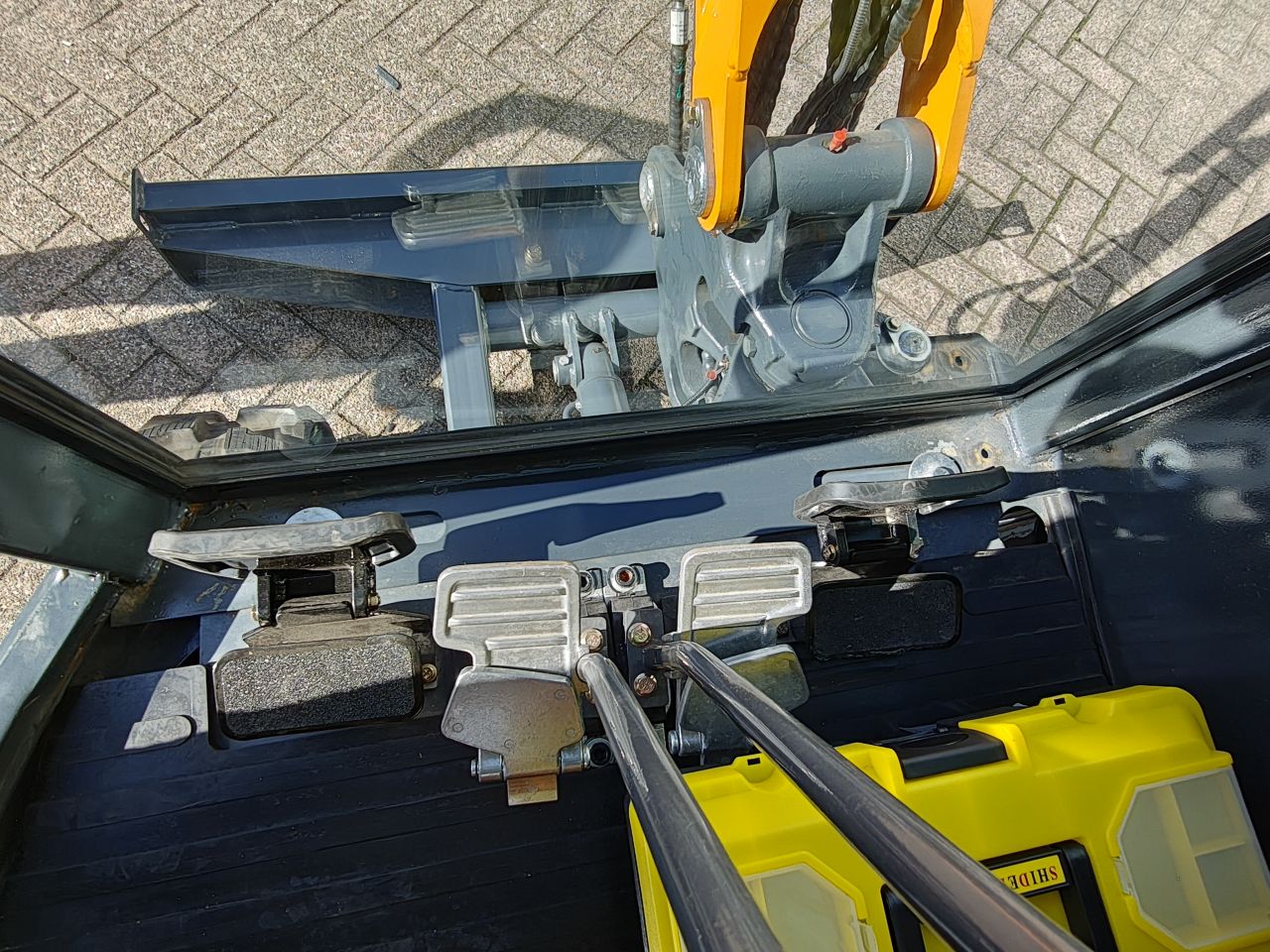 Minigraver 2.5 ton met Kubota D1105 dieselmotor
