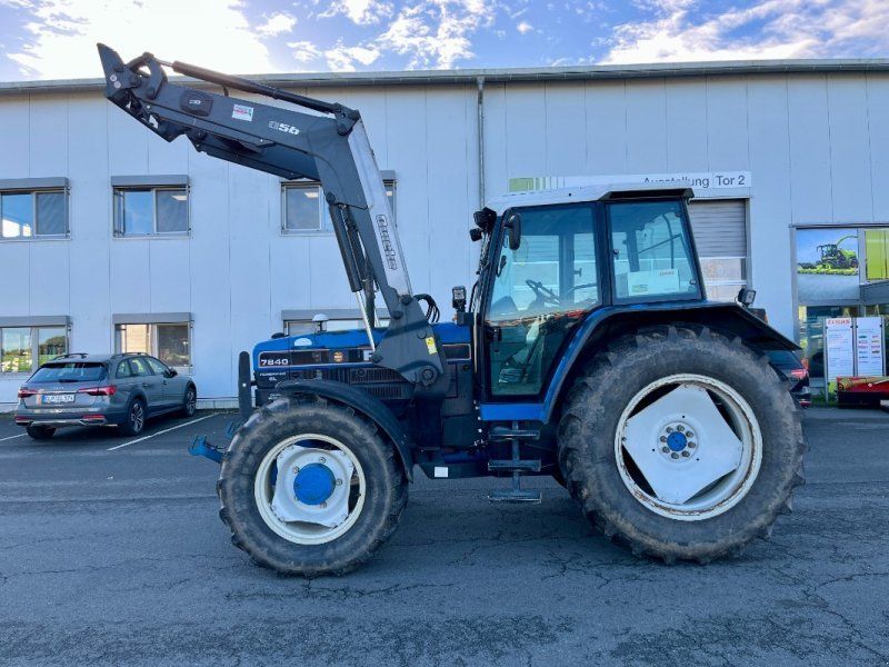 Ford 7840 POWERSTAR SL, ALÖ QUICKE Q56 (2013), GPS COPILOT TS, 1. Han