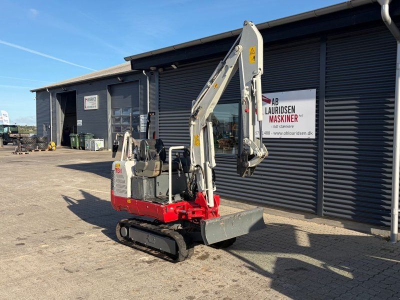 Takeuchi TB016 El-minigraver Perfekt til indendørs arbejde