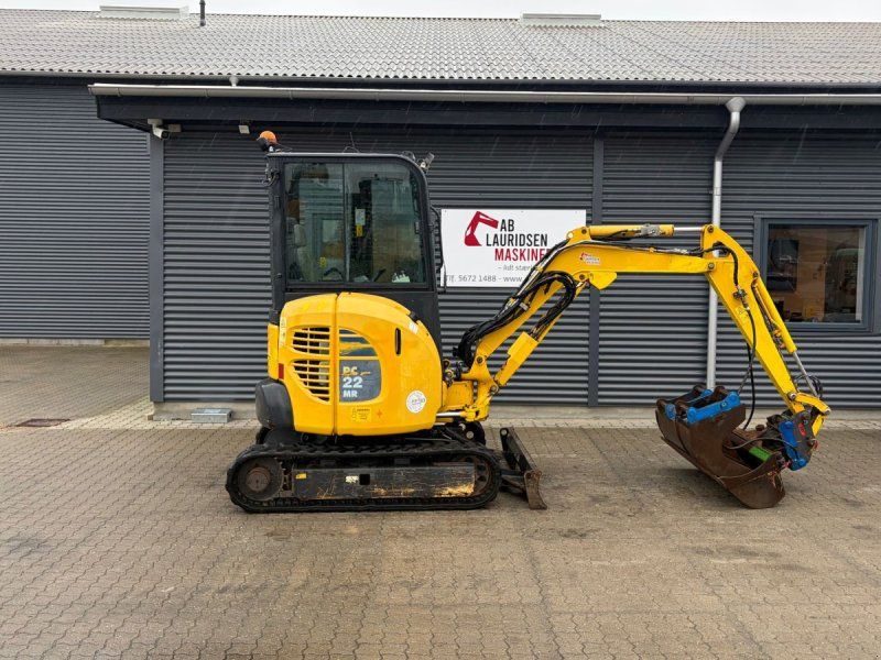 Komatsu PC22MR-3 Komplet og robust skovlpakke fra JST. (krøje stop + høj