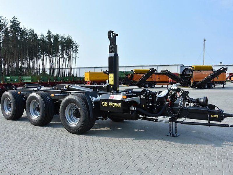 Pronar T 386 Hakenanhänger 34 to Zwangslenkung Parabel-Fahrwerk
