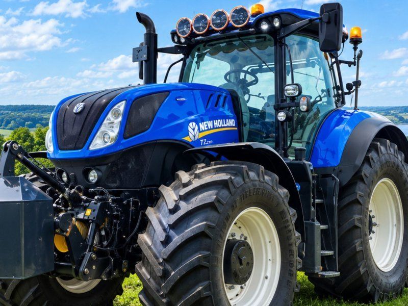New Holland T7.290 GPS Auktion & Salg AFGIV BUD STARTPRIS ANGIVET