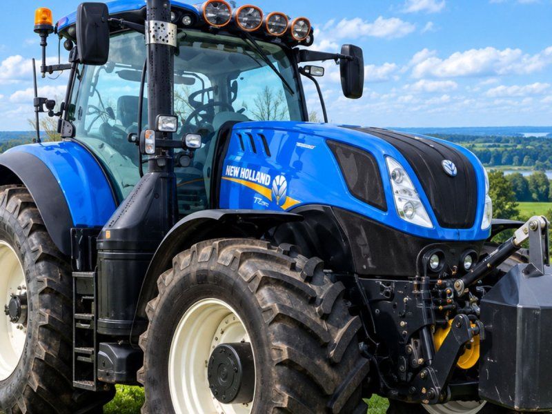 New Holland T7.290 GPS Auktion & Salg AFGIV BUD STARTPRIS ANGIVET