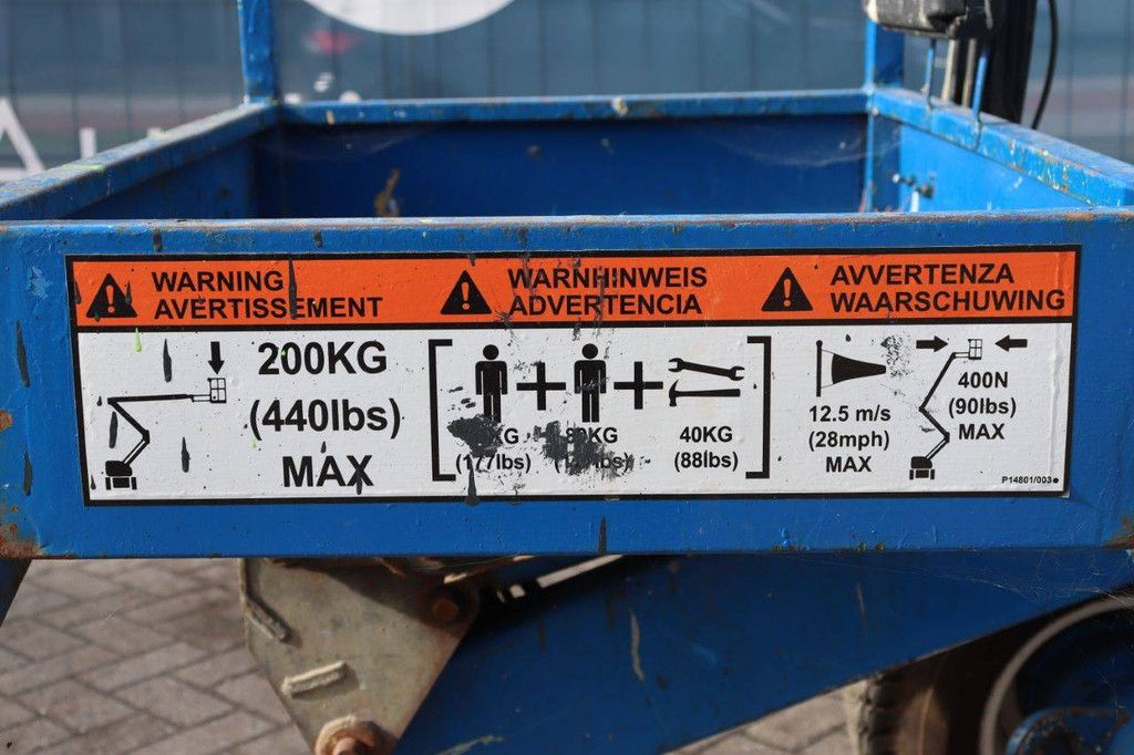 Knikarmhoogwerker Niftylift HR12 NDE Elektrisch+Diesel 12.2m 2011
