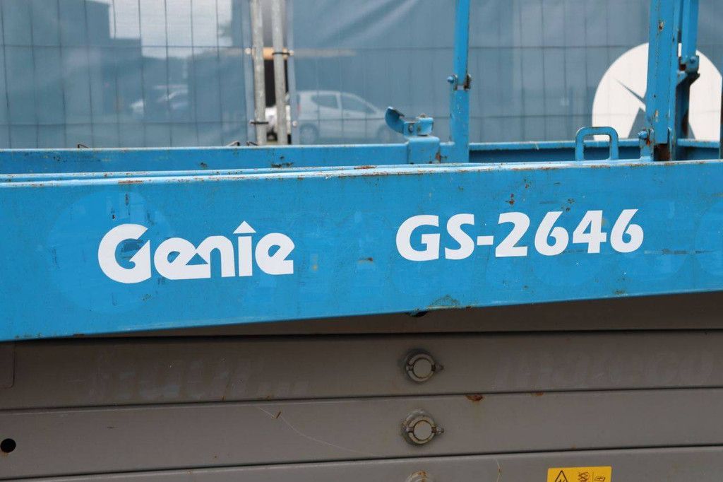 Scherenbühne Genie GS-2646 Elektrisch 10m 2014
