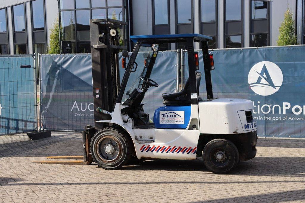 Forklift Mitsubishi FD30 Diesel 3000kg 3.6m 1995