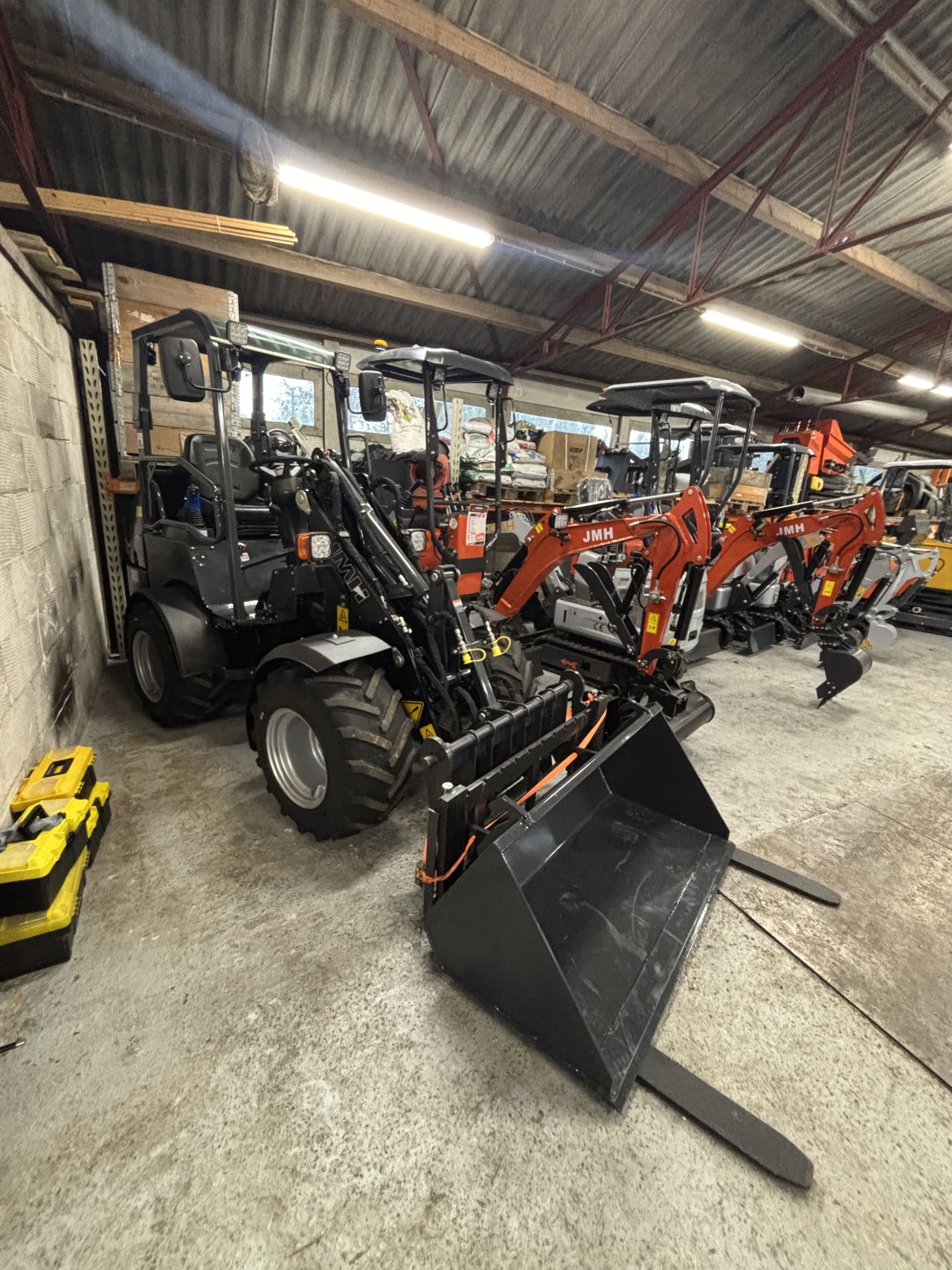 JMH Minishovel Kubota 1105