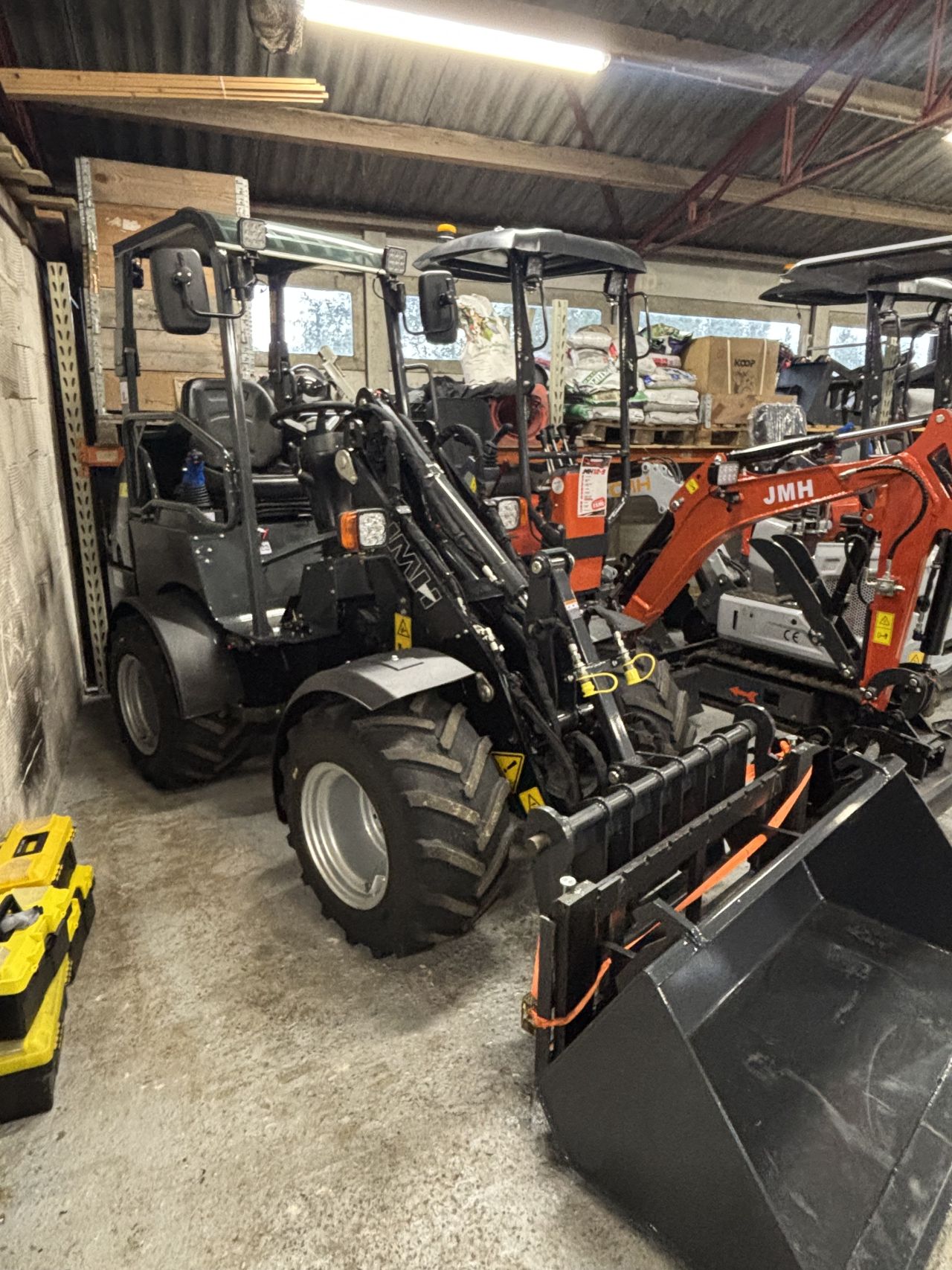 JMH Minishovel Kubota 1105
