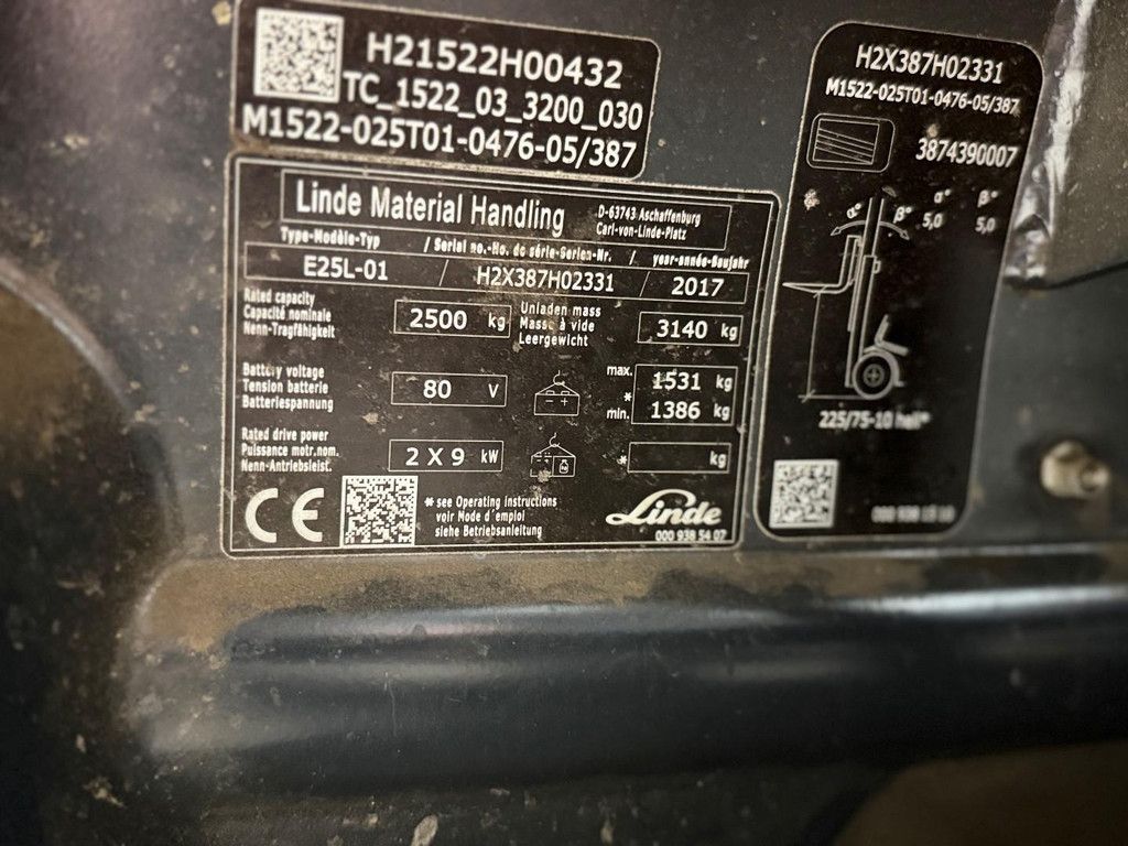 Linde E25 HL1316