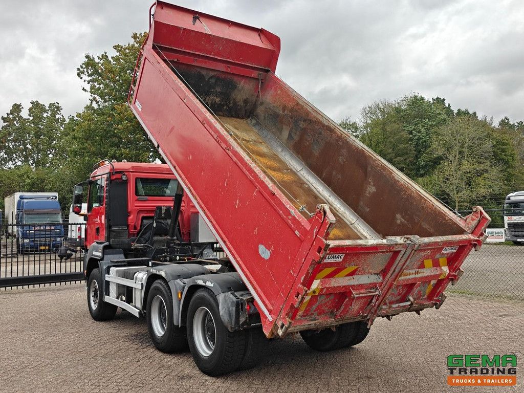 MAN TGS 35.440 6x4 Day Cab Euro5 - AluMac Hardox Steel Tipper - Fifth Wheel - Hub Reduction - Dual Use - BelgiumTruck