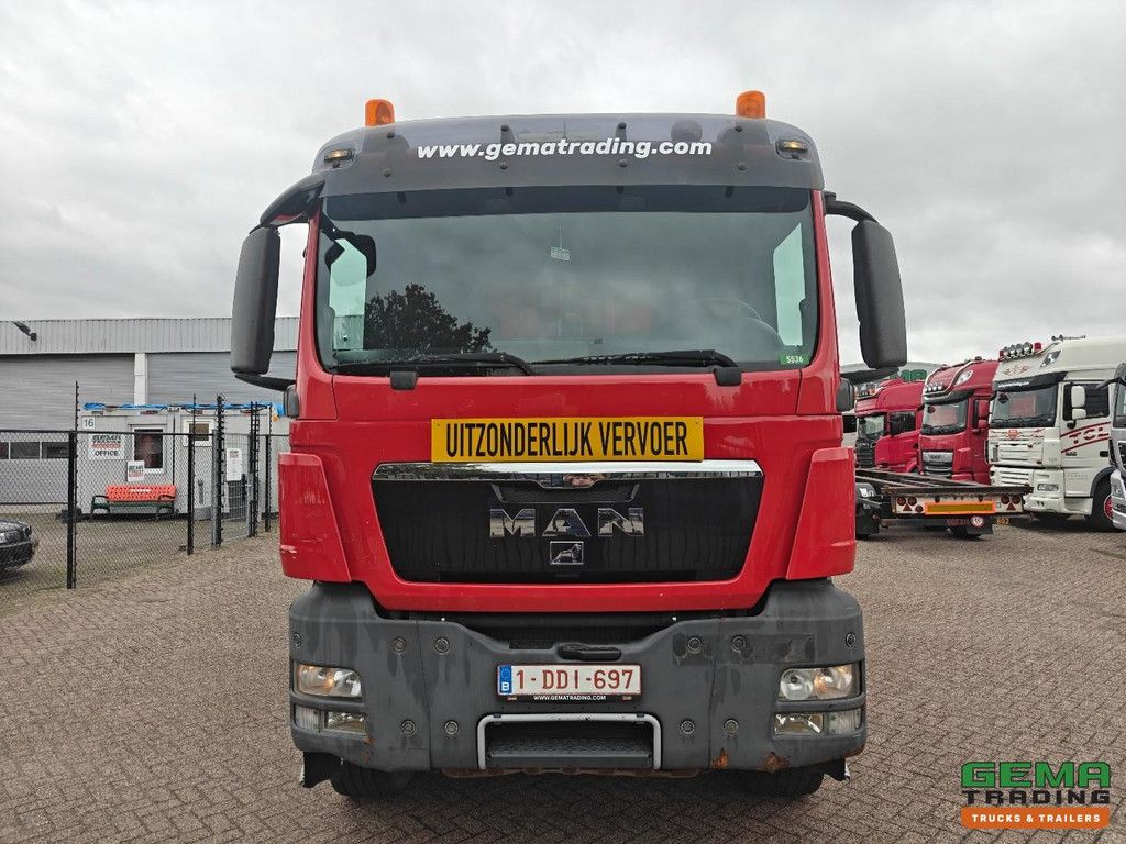 MAN TGS 35.440 6x4 Day Cab Euro5 - AluMac Hardox Steel Tipper - Fifth Wheel - Hub Reduction - Dual Use - BelgiumTruck