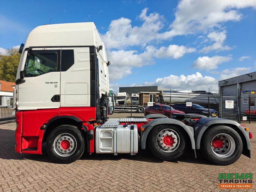MAN TGX 26.510 6x2/4 XXL Euro6D - Retarder - Lift/Steering Axle - SmartTachoV2 - GermanTruck