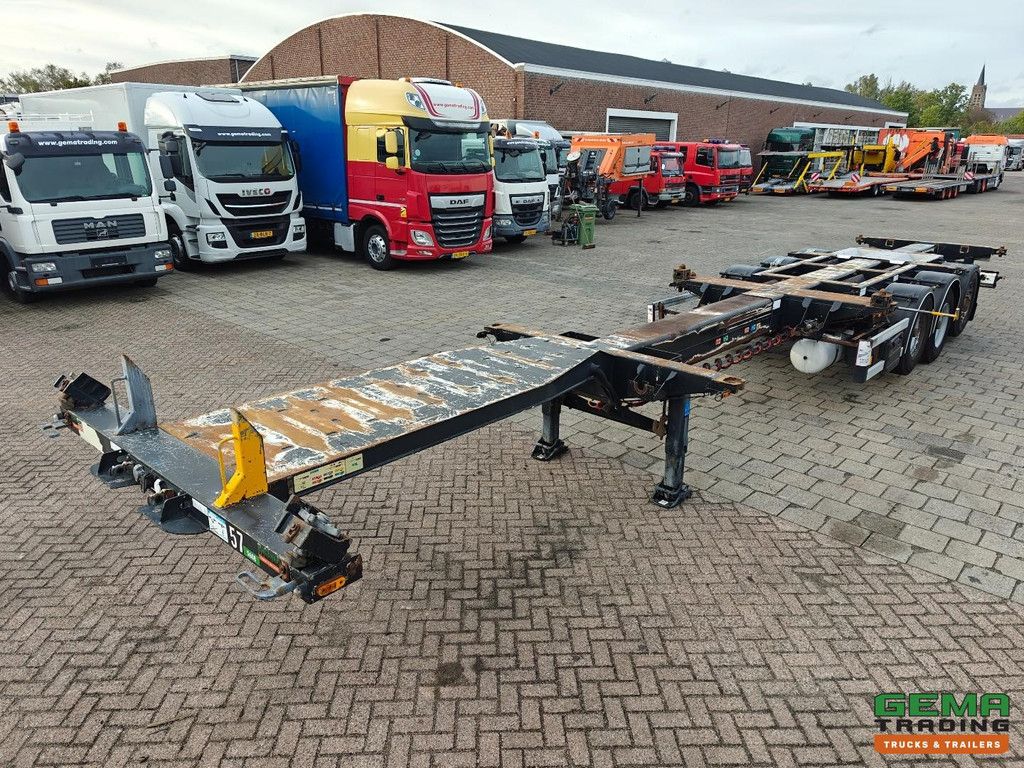 D-Tec FT-43-03V MULTI - All Connections - Drip Tray - Double Lift Axle - BPW Drum Brake