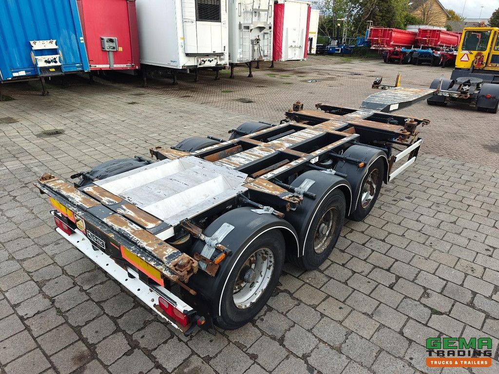 D-Tec FT-43-03V MULTI - All Connections - Drip Tray - Double Lift Axle - BPW Drum Brake