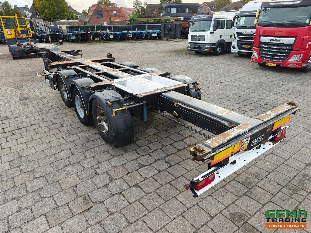 D-Tec FT-43-03V MULTI - All Connections - Drip Tray - Double Lift Axle - BPW Drum Brake