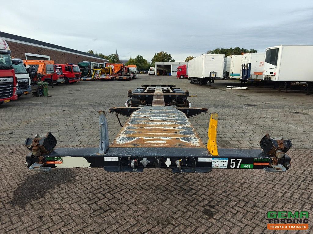 D-Tec FT-43-03V MULTI - All Connections - Drip Tray - Double Lift Axle - BPW Drum Brake