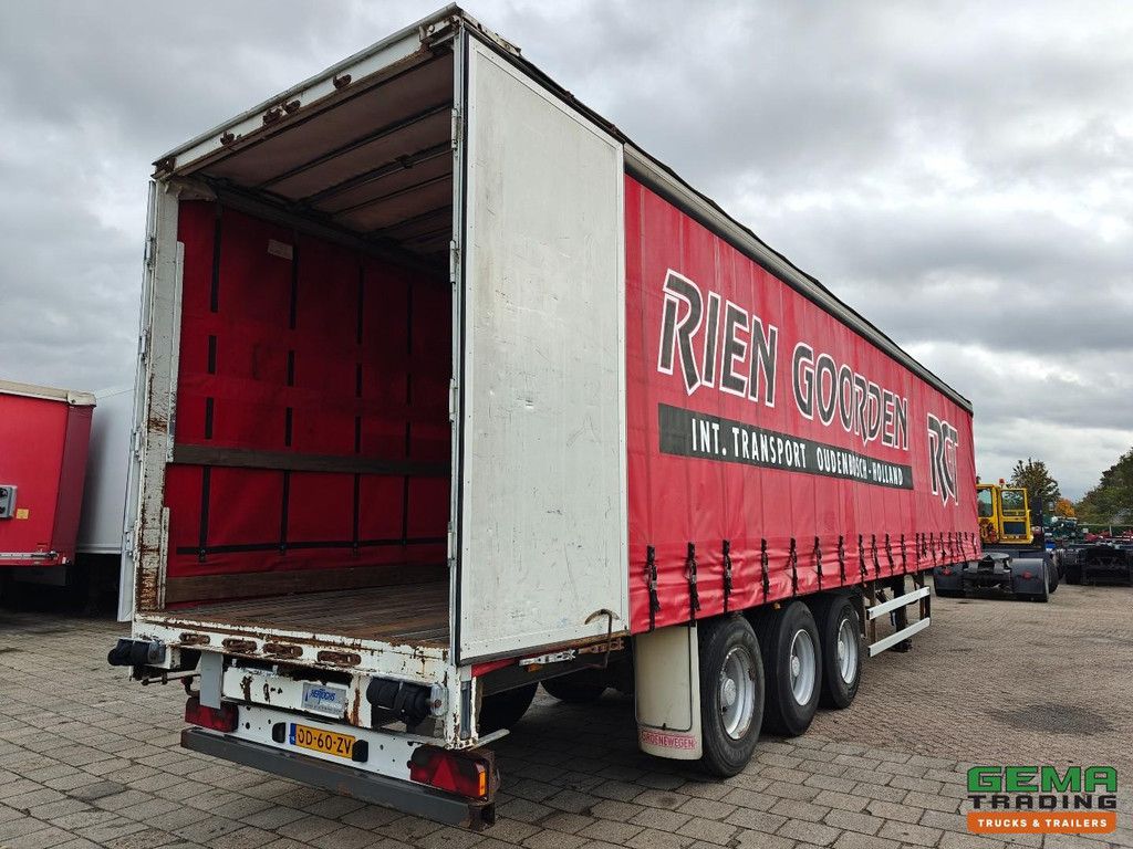Groenewegen DRO 12 27 Sliding Curtains/Roof - Hardwood Floor - 3-Axle SAF - Drum Brakes