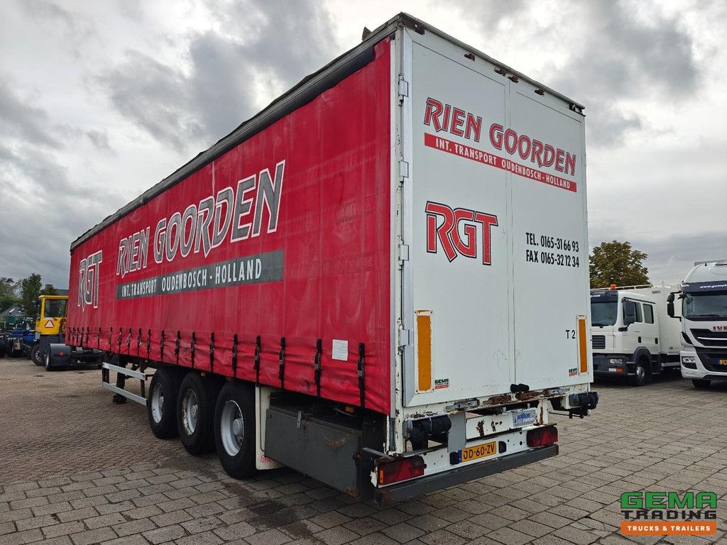 Groenewegen DRO 12 27 Sliding Curtains/Roof - Hardwood Floor - 3-Axle SAF - Drum Brakes