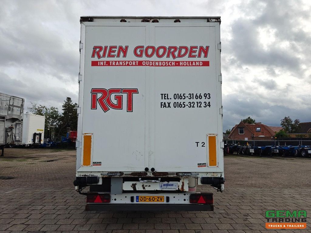 Groenewegen DRO 12 27 Sliding Curtains/Roof - Hardwood Floor - 3-Axle SAF - Drum Brakes