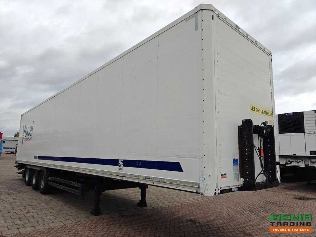 Kögel S24 Closed Box 13.6m - Tail Lift 2000kg - Valx Axles - Drum Brakes
