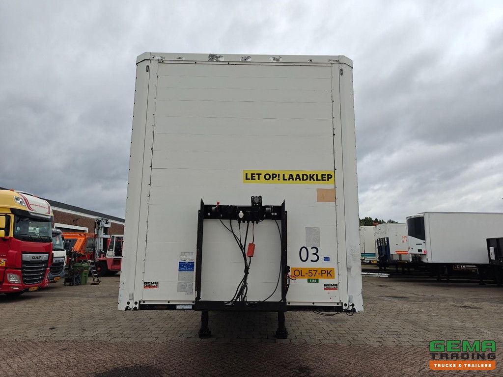 Kögel S24 Closed Box 13.6m - Tail Lift 2000kg - Valx Axles - Drum Brakes