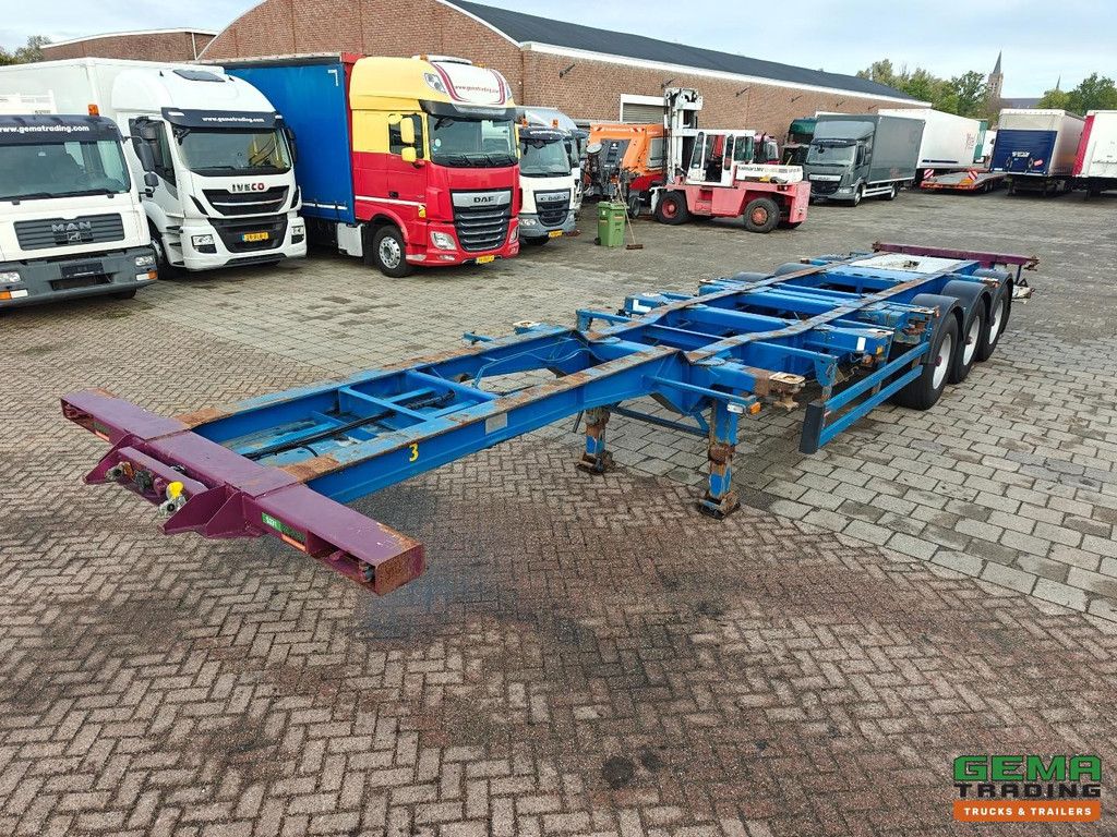 Burg BPO 12 27 CZXHX BX 20/30/40 Fuß Festaufbau – BPW-Achsen – ADR – Trommelbremsen – Tropfwanne