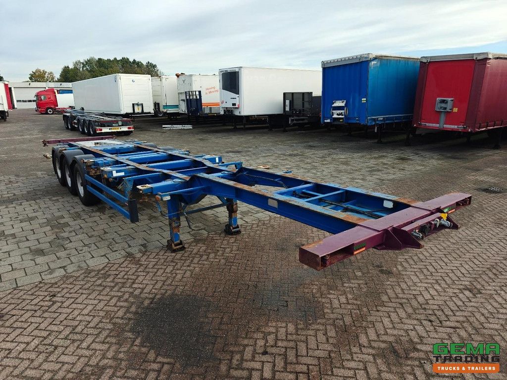 Burg BPO 12 27 CZXHX BX 20/30/40 Fuß Festaufbau – BPW-Achsen – ADR – Trommelbremsen – Tropfwanne