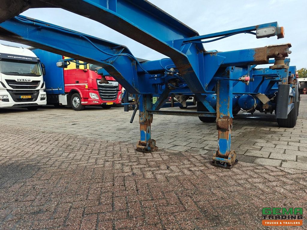 Burg BPO 12 27 CZXHX BX 20/30/40 Fuß Festaufbau – BPW-Achsen – ADR – Trommelbremsen – Tropfwanne