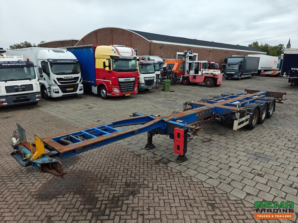 Pacton TXC343 MULTI - 3x Uitschuifbaar - BPW Trommelrem - LiftAs