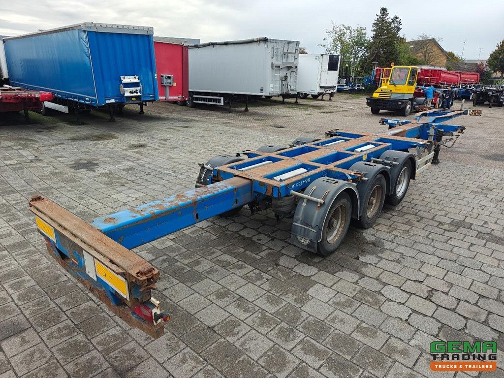 Pacton TXC343 MULTI - 3x Uitschuifbaar - BPW Trommelrem - LiftAs