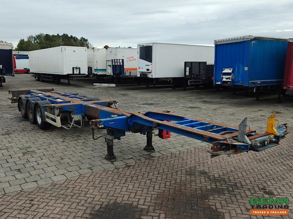 Pacton TXC343 MULTI - 3x Uitschuifbaar - BPW Trommelrem - LiftAs
