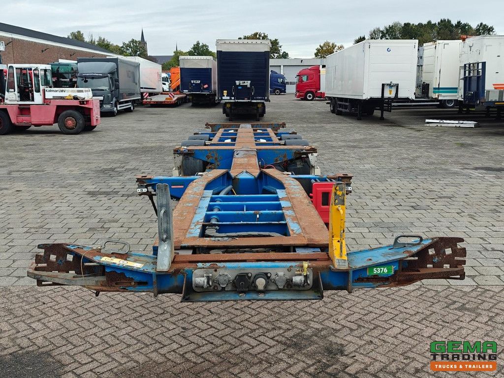 Pacton TXC343 MULTI - 3x Uitschuifbaar - BPW Trommelrem - LiftAs