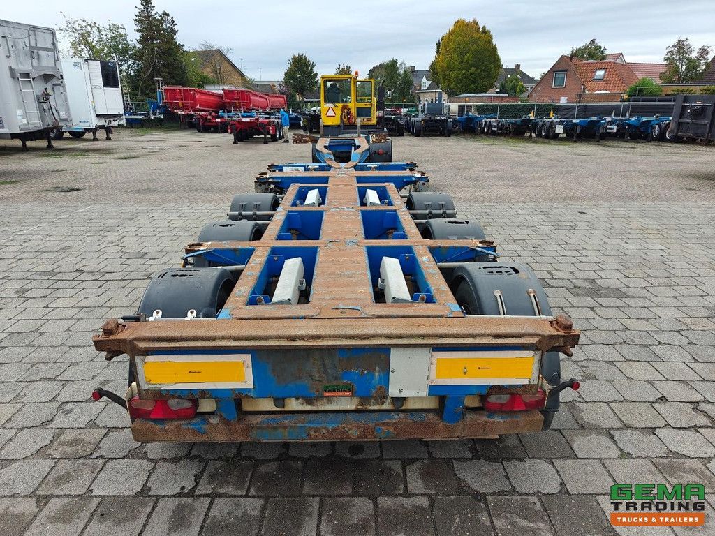 Pacton TXC343 MULTI - 3x Uitschuifbaar - BPW Trommelrem - LiftAs