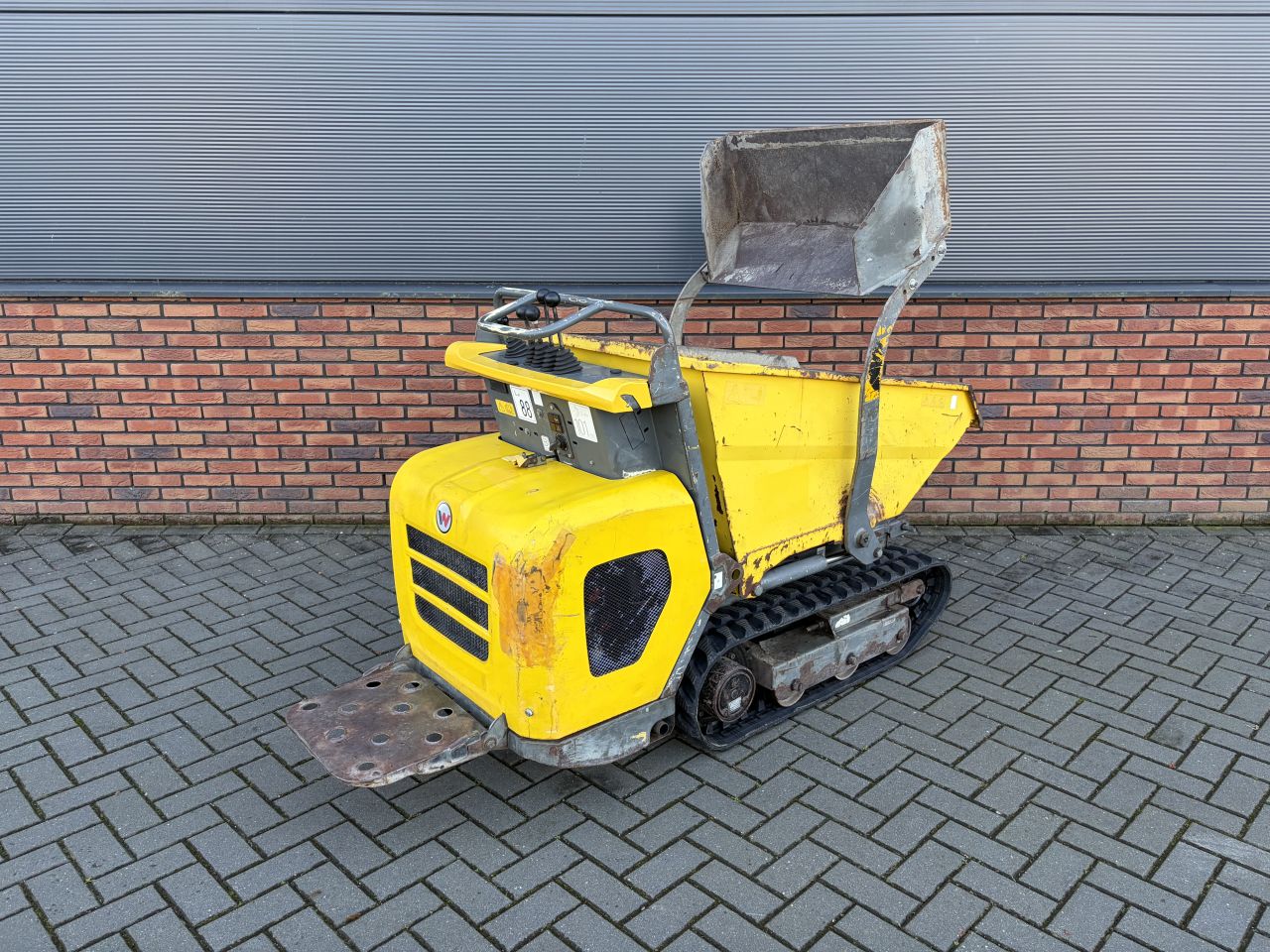 Wacker Neuson DT08 Rupsdumper - Kubota diesel - Messersi TC95 D